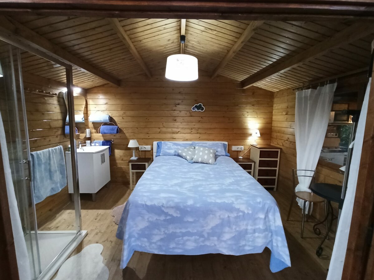 חדר שינה עם שירותים ומקלחת. סופרים, חימום.