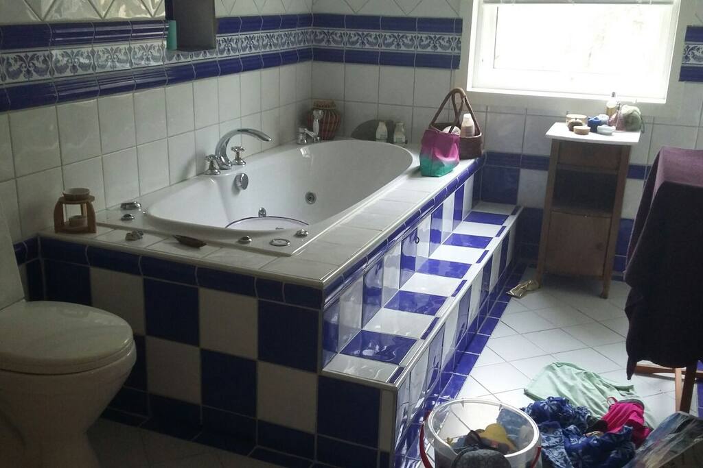 part of bathroom