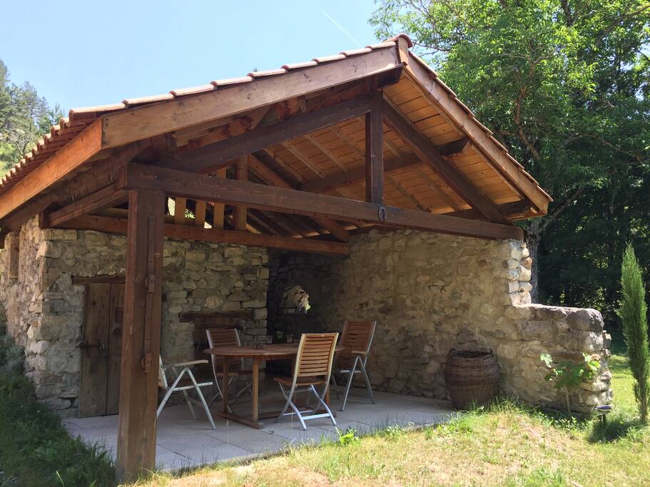 Salle à manger extérieure