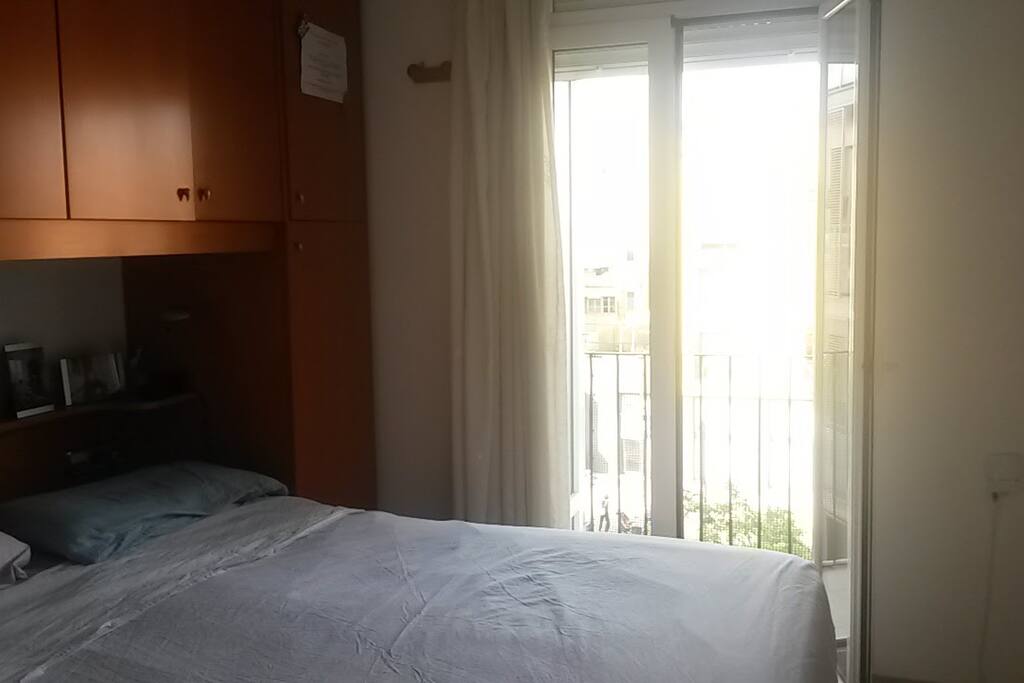 Your bedroom with a nice balcony