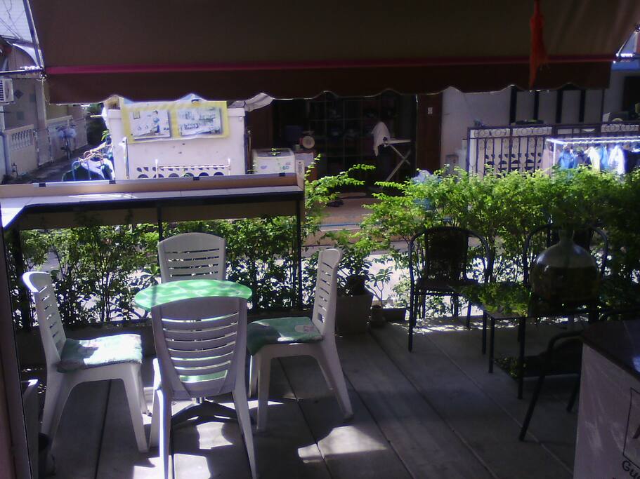 Beer garden