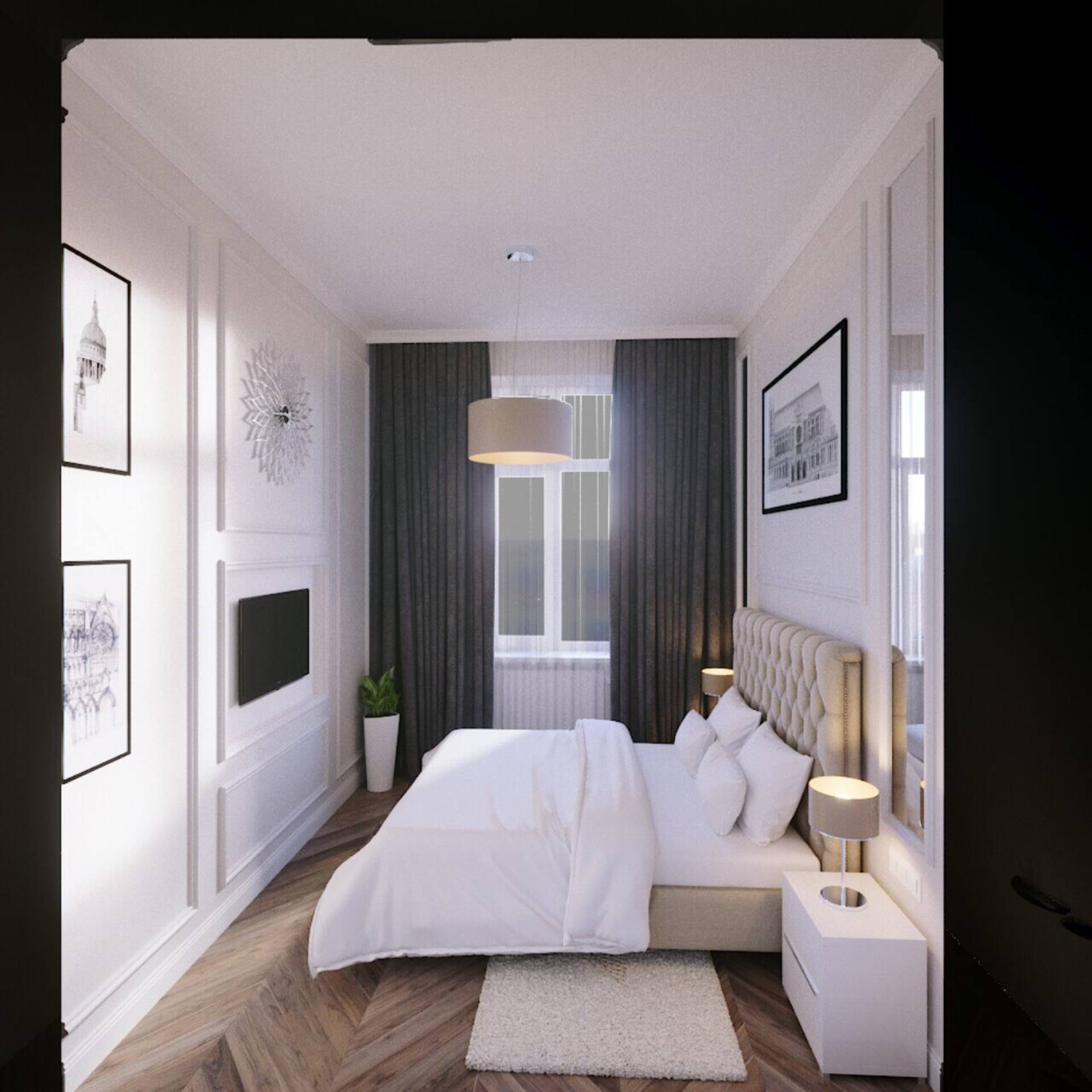 Opera house 2 isolated bedrooms light 24/7