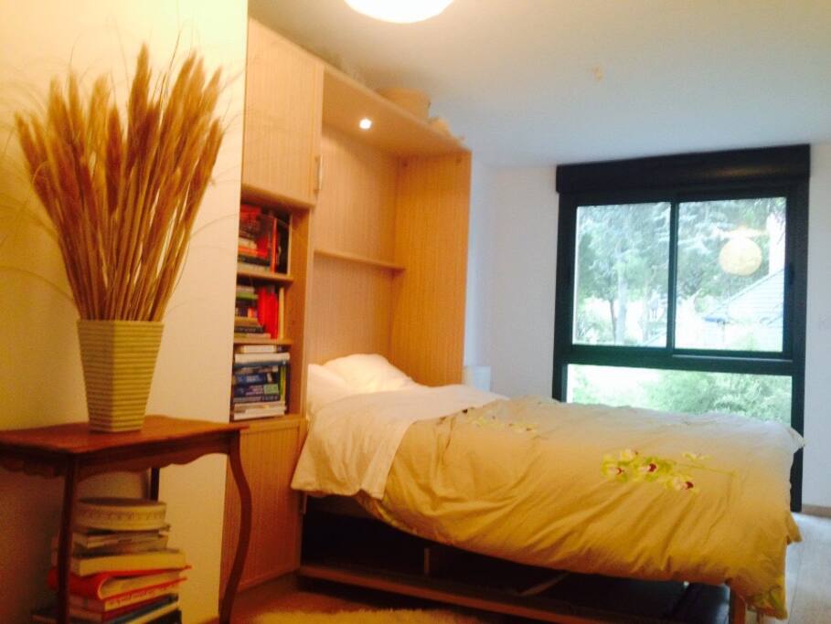 Chambre pour 2 donnant sur le jardin