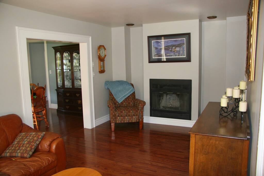 The living room