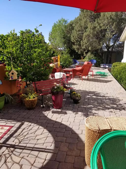 outdoor courtyard