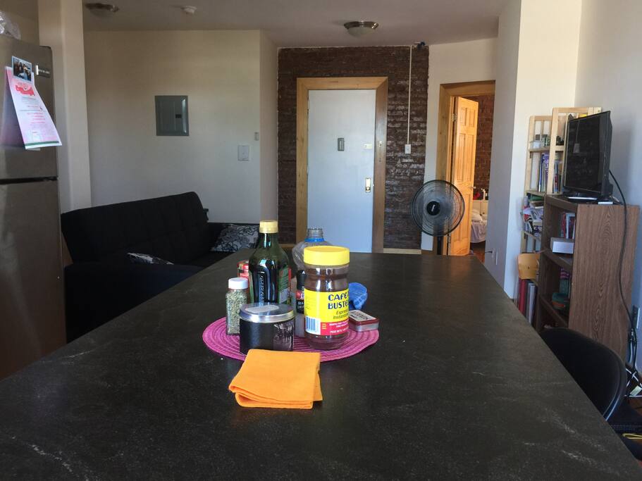 Living Room & Kitchen