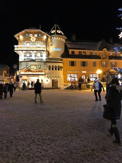 Le centre de Megève