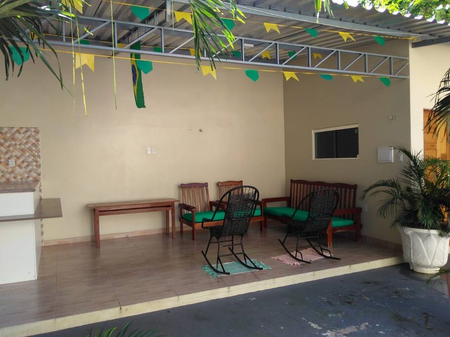 Área de descanso compartilhada