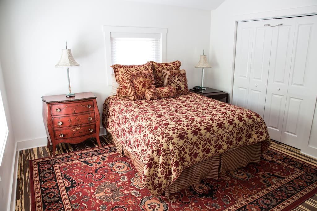 Quite Room and Cozy bed with Armoire for storage