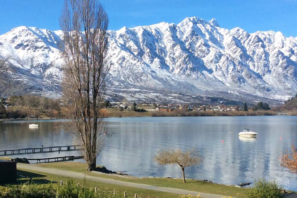 View from Guest Rooms in winter