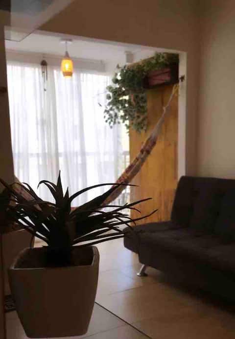 Cara de Vó Apartment (swimming pool and fitness center).