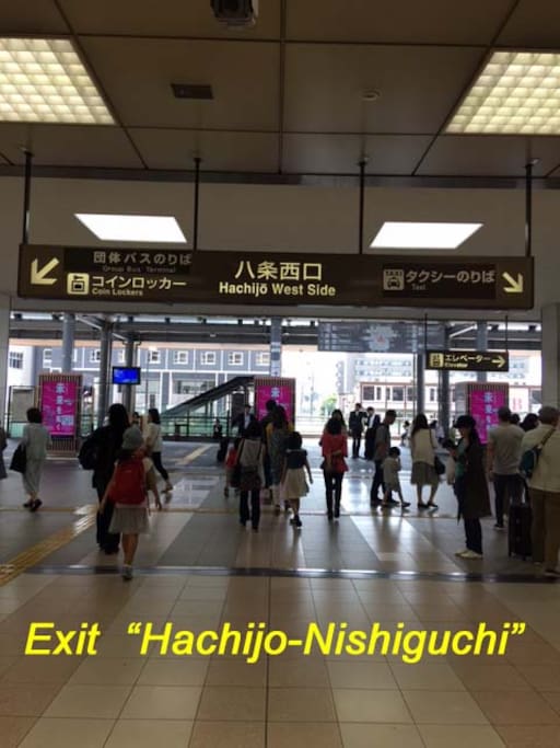 Kyoto station Hachijo-West Gate