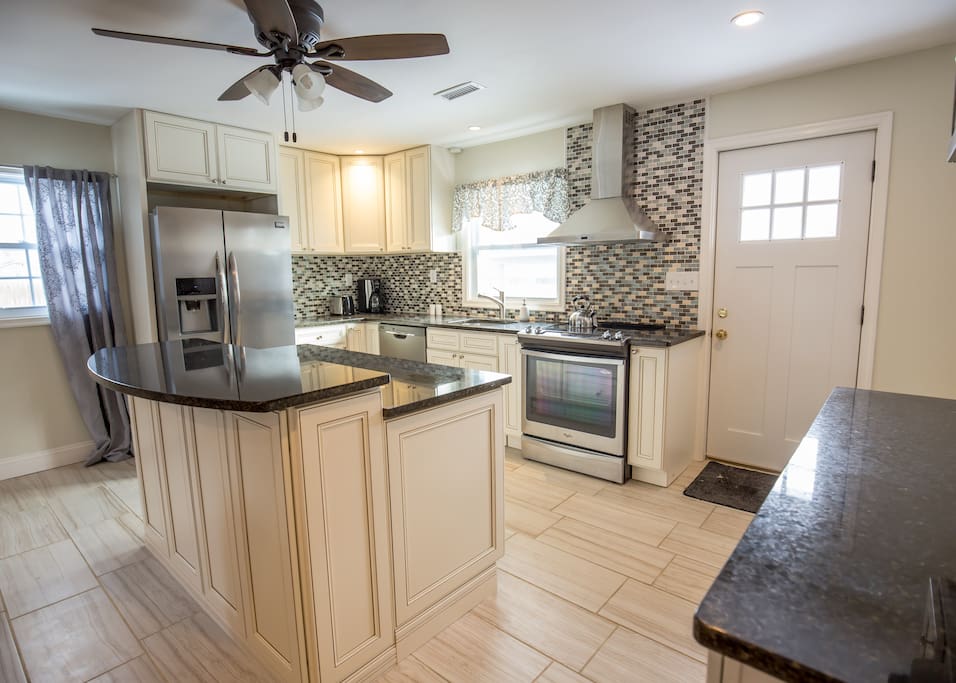 Brand new kitchen.