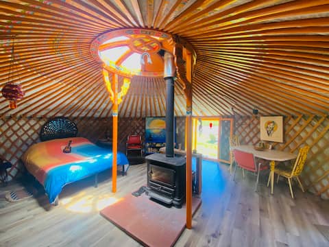 Popular Airbnb listing: Secluded yurt down by the river in Victoria