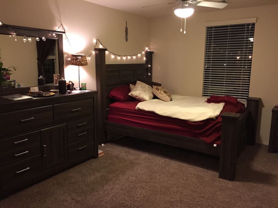 upstairs loft bedroom