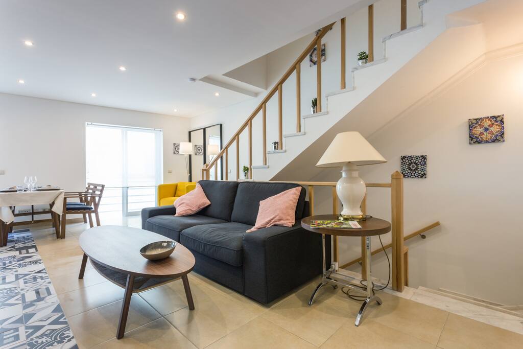 Stairs to upper floor