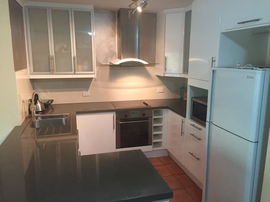Brand new fully equipped kitchen