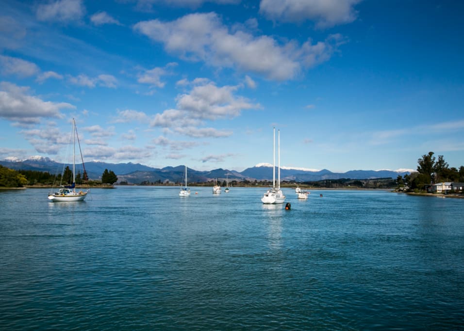 The Waimea Inlet from the Mapua Wharf