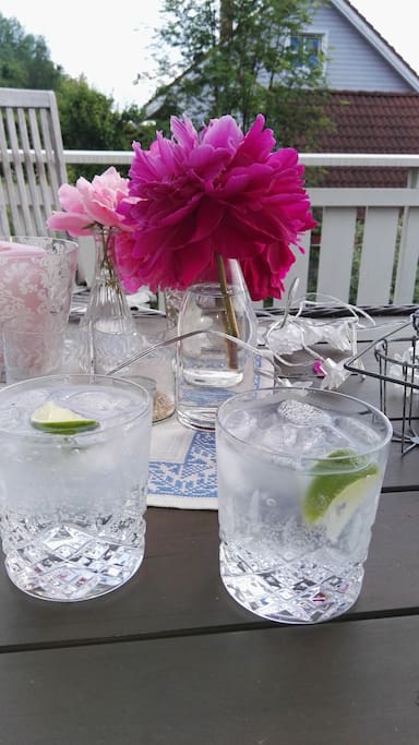 Refreshments after sight-seeing!