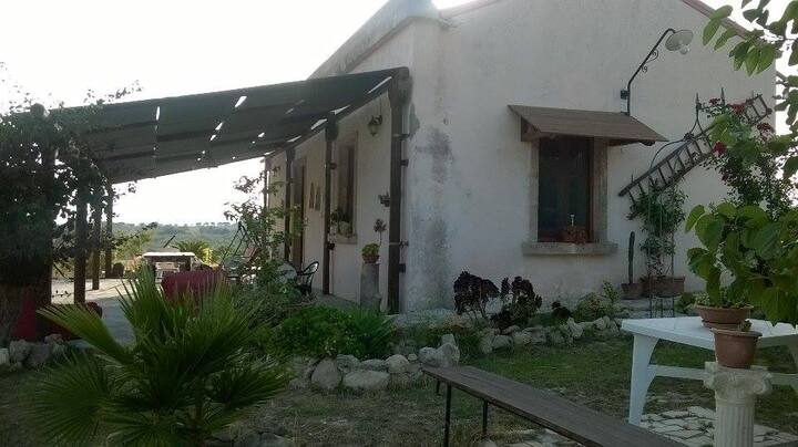 Beautiful detached villa surrounded by greenery