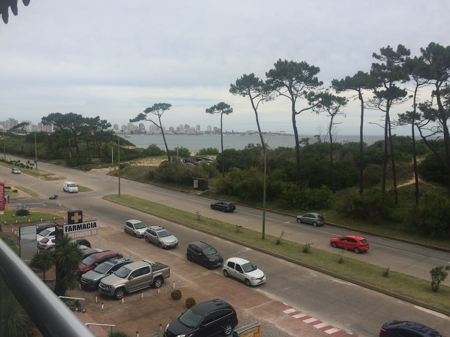 Vista al mar desde la terraza