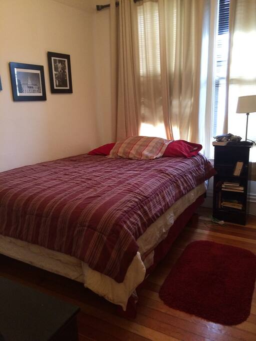 Bedroom with queen bed
