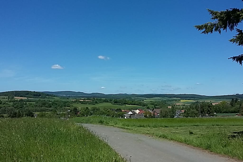 Dörflich gelegen, im Burgwald