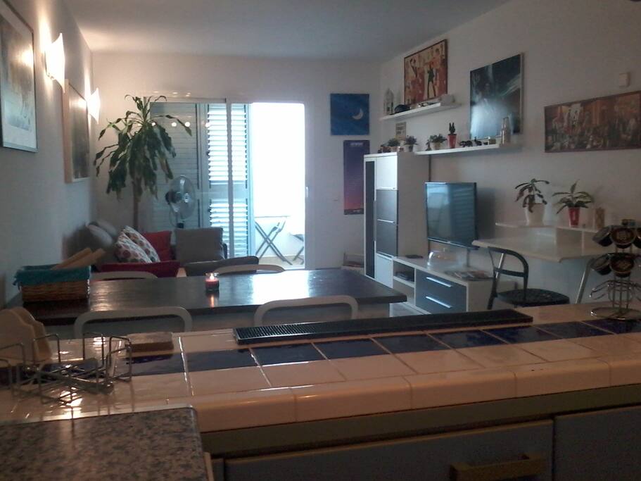 Salón y Cocina