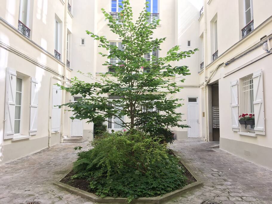 Courtyard from the entrance