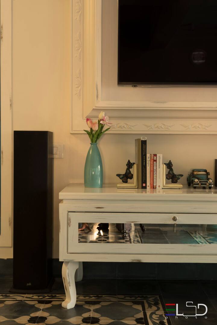 Tv in the Living Room.