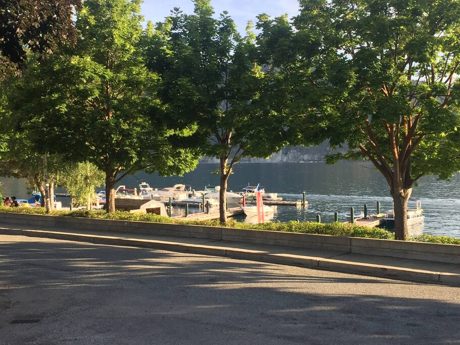 Manson Marina across the street.