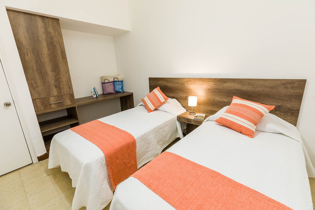 Habitación 2: camas individuales