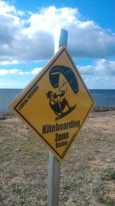 kiteboarding zone