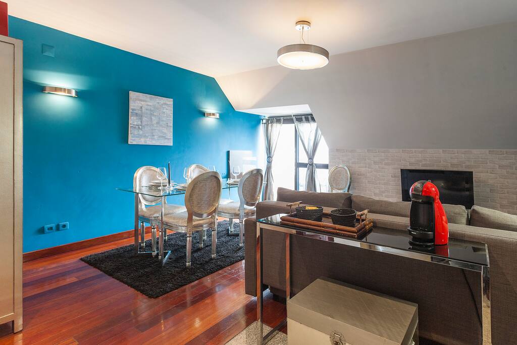 A Dining area and Balcony