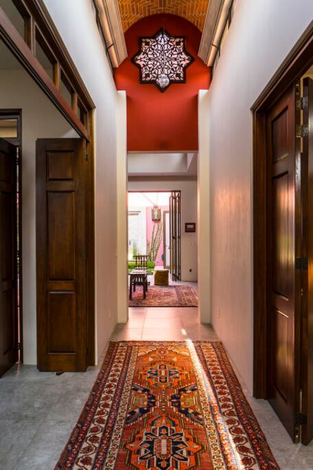 Main entrance seen from Main door