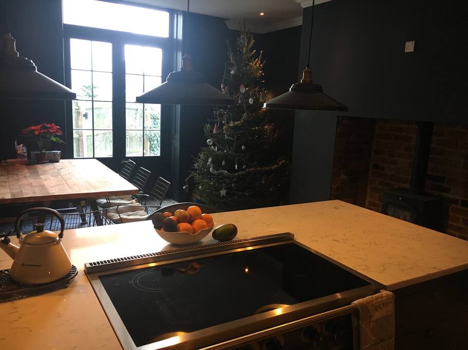 Our kitchen/dining space