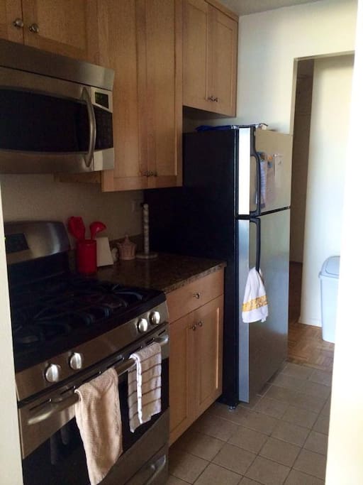 Newly renovated kitchen.