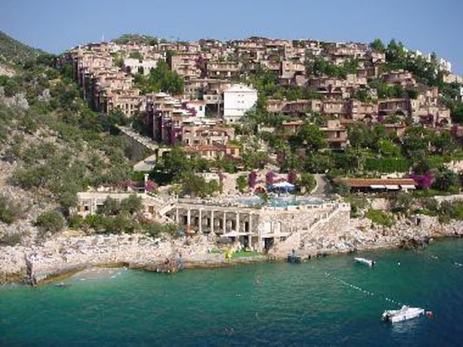 Patara Prince/Club Patara from the sea.