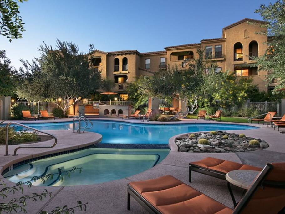 Pool and Hot Tub