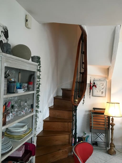 Escalier du salon