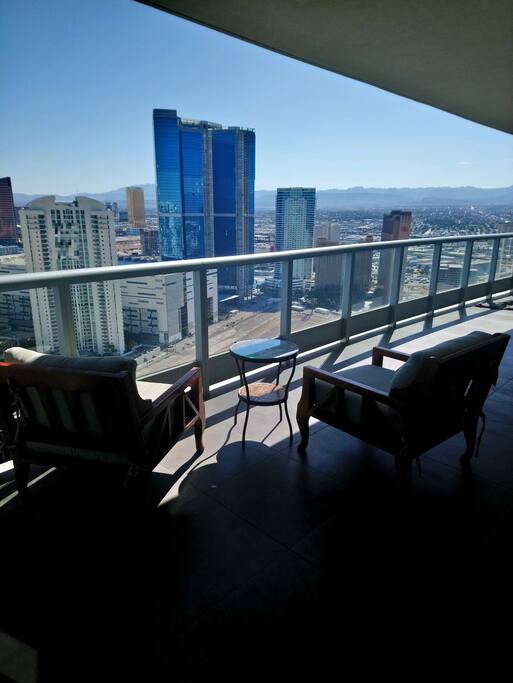 Balcony with Strip view