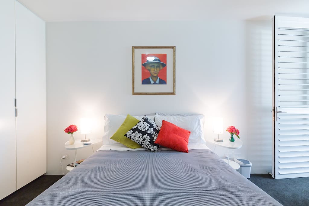 Airbnb guest's bedroom