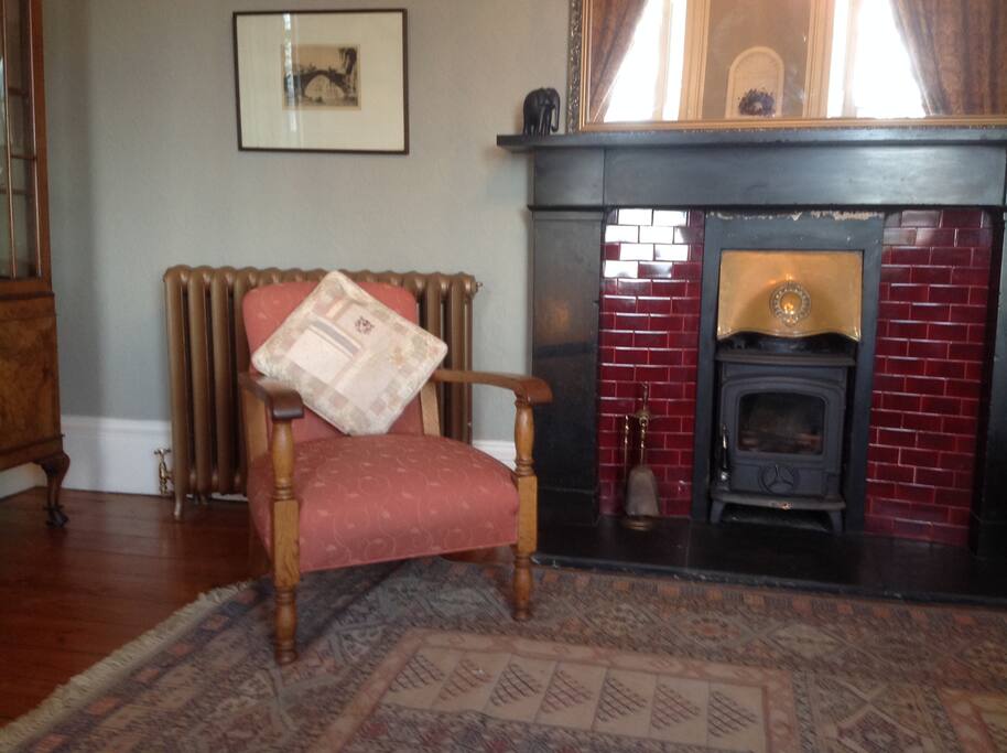 Sit in this chair and look out to the Forth