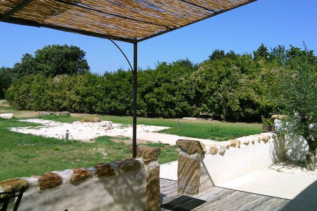 la terrasse en campagne