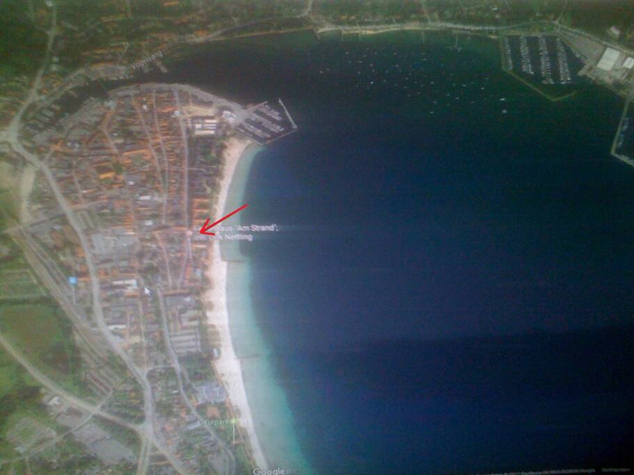 beste Lage am Strand, inmitten der malerischen Altstadt