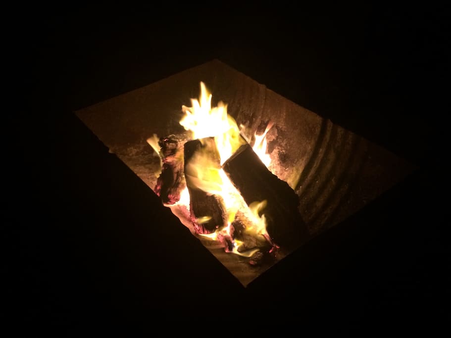 Cosy fire pit