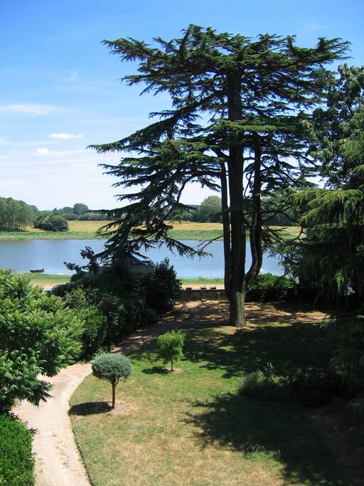 vue du jardin coté Maine
