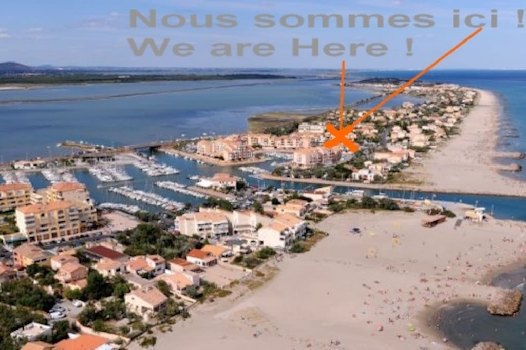 des km de plages de sable fin...
Vive la mer !!!