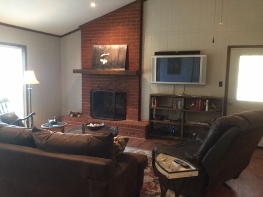Living room with FP