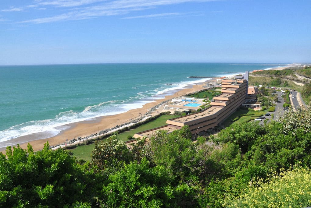 Plages d'Anglet et Biarritz à moins de 5mn